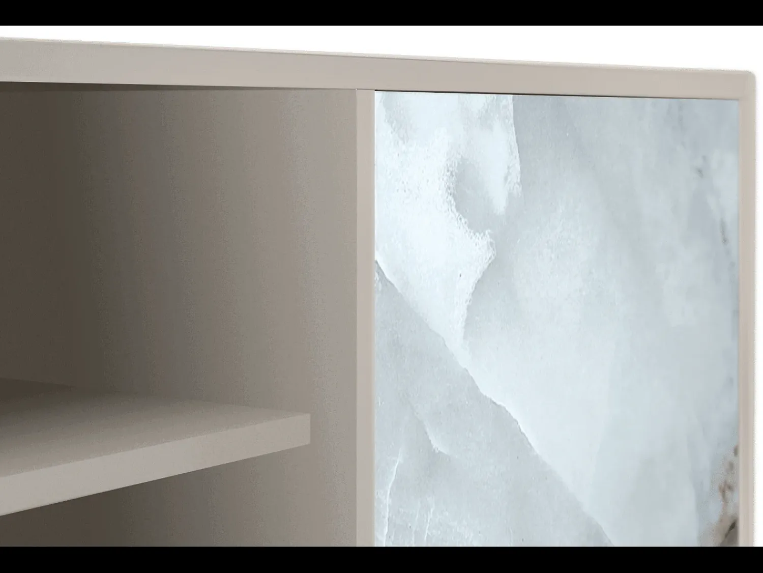 Móvel De Tv* Mueble de TV - 170х69х48 cm - T2 - The Onyx, Areia Bege