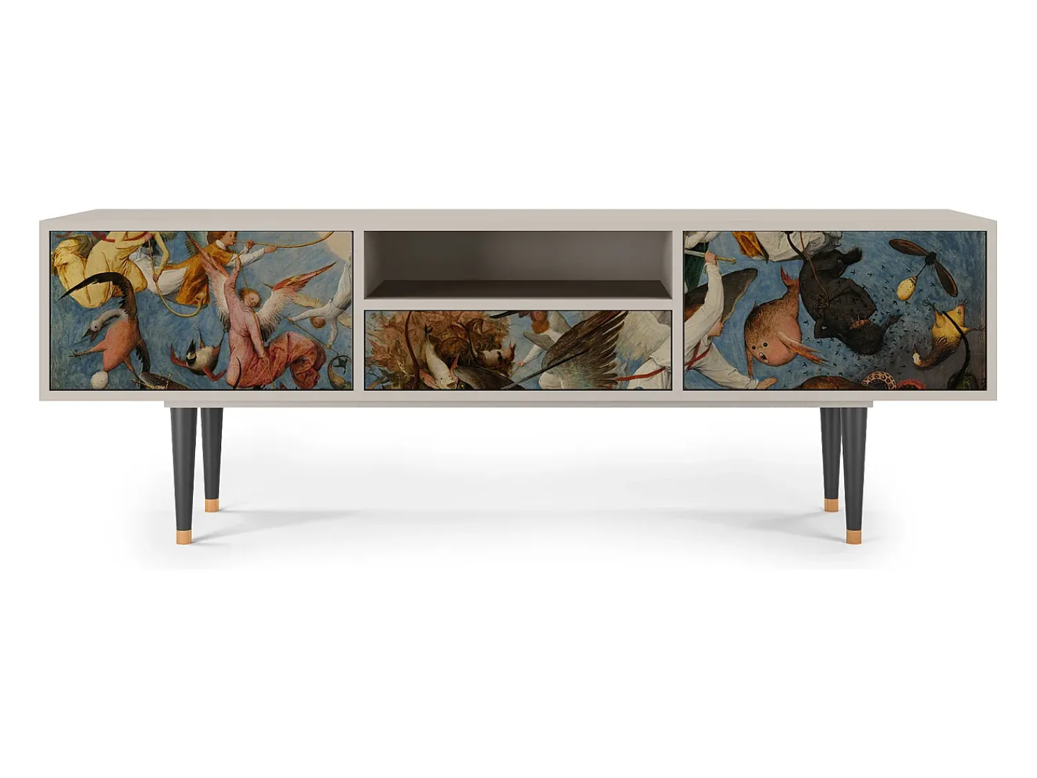 Mueble de TV - 170х59х41 cm - T6 - The Fall, Areia^ Móvel De Tv