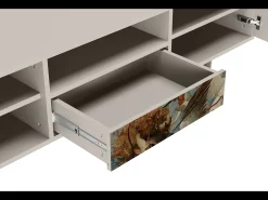 Mueble de TV - 170х59х41 cm - T6 - The Fall, Areia^ Móvel De Tv