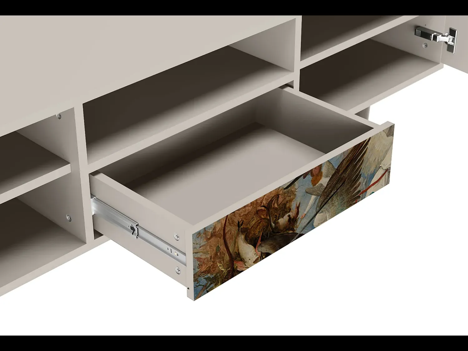 Mueble de TV - 170х59х41 cm - T6 - The Fall, Areia^ Móvel De Tv
