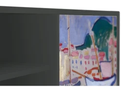 Mueble de TV - 170х69х48 cm - T2 - The Port of Collioure , Antracite^ Móvel De Tv