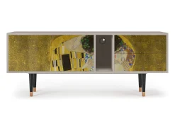 Discount Mueble de TV - 170х69х48 cm - T1 - The Kiss by Klimt , Areia Bege