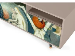 Móvel De Tv| Mueble de TV - 125х56х41 cm - T7 - The Garden Of by Bosch, Latte Bege