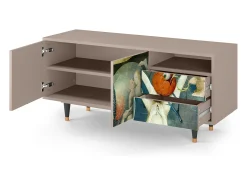 Móvel De Tv| Mueble de TV - 125х56х41 cm - T7 - The Garden Of by Bosch, Latte Bege