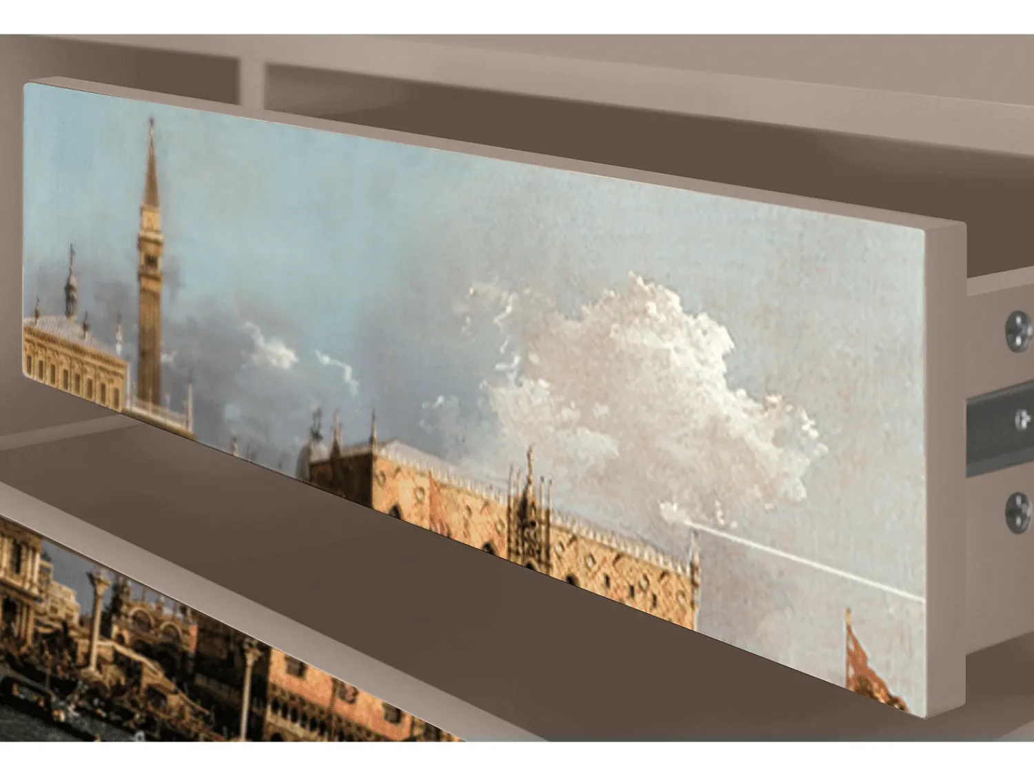 Mueble de TV - 170х59х48 cm - T4 - The Bucintoro, Latte^ Móvel De Tv