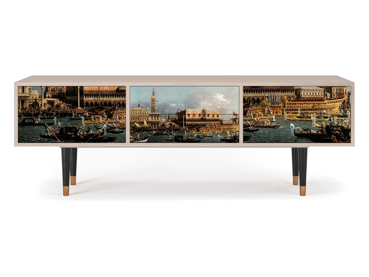 Mueble de TV - 170х59х48 cm - T4 - The Bucintoro, Latte^ Móvel De Tv