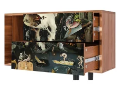 Mueble de TV - 170х69х48 cm - T1 - The Garden 2, Nogueira^ Móvel De Tv