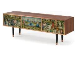 Móvel De Tv* Mueble de TV - 170х59х48 cm - T4 - The Garden 2 by Bosch, Nogueira Castanho