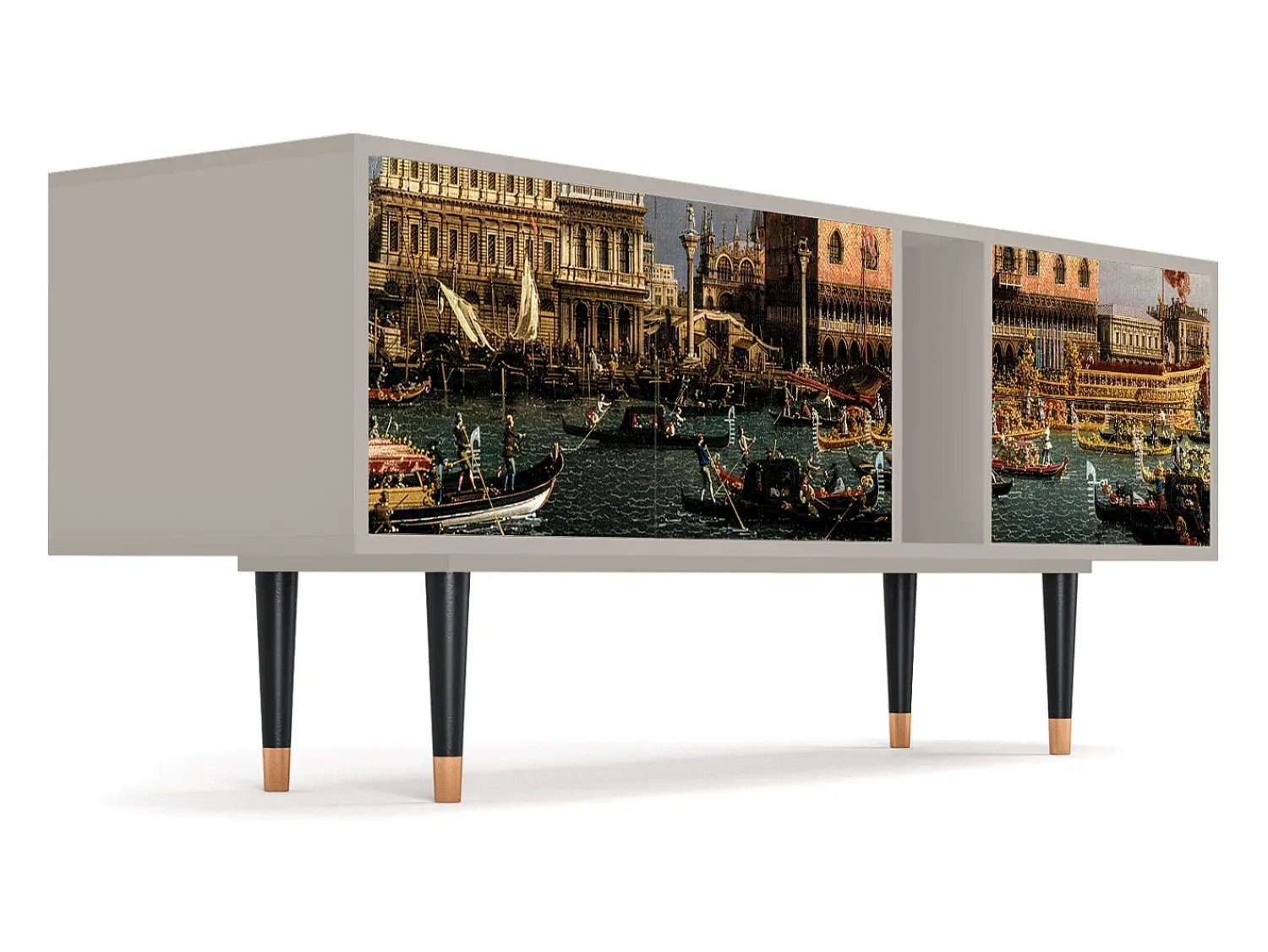 Móvel De Tv* Mueble de TV - 170х69х48 cm - T1 - The Bucintoro, Areia Bege