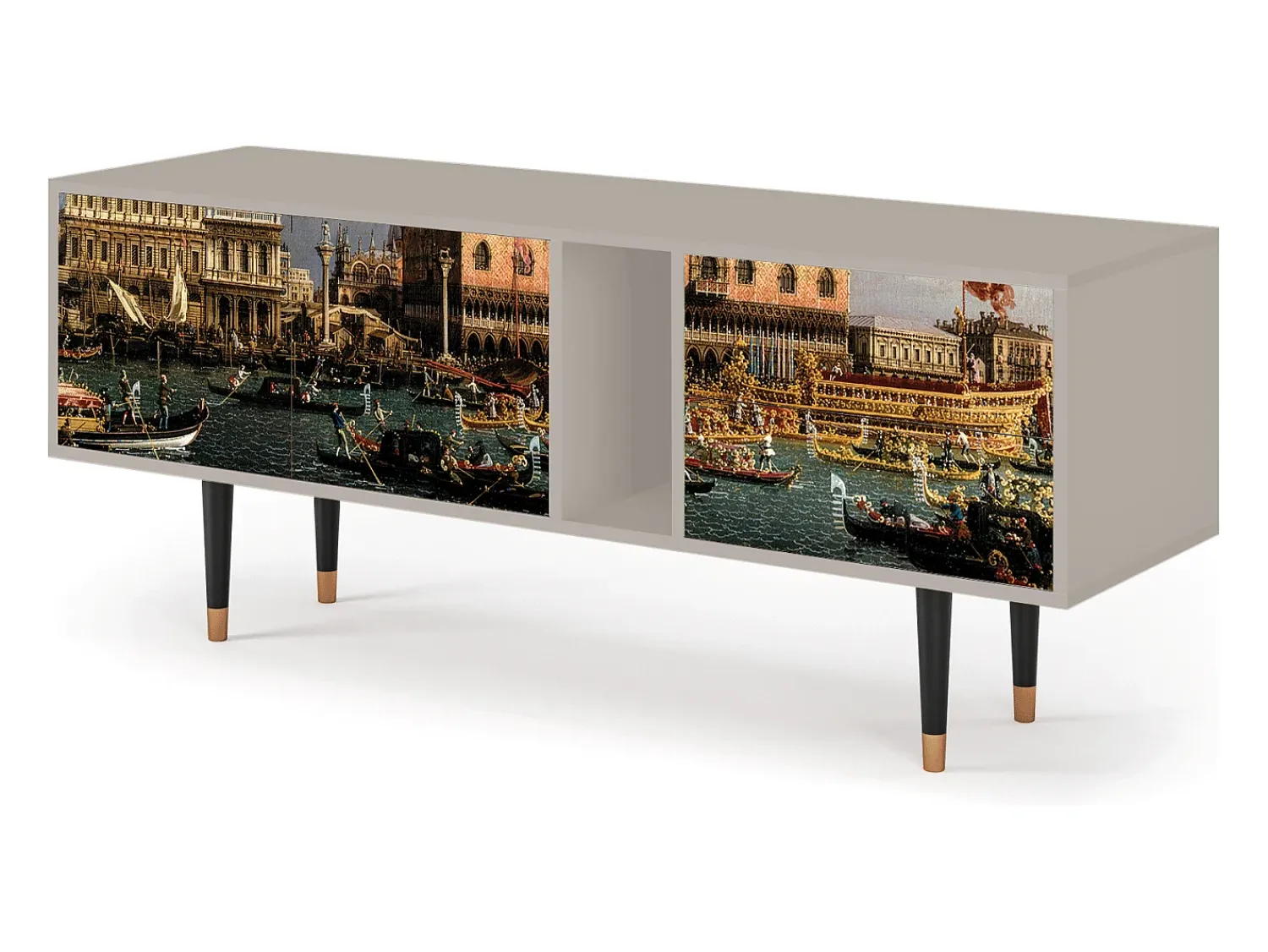 Móvel De Tv* Mueble de TV - 170х69х48 cm - T1 - The Bucintoro, Areia Bege