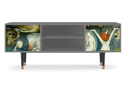 Móvel De Tv| Mueble de TV - 170х69х48 cm - T2 - The Garden Of by Bosch, Cinza Cinzento