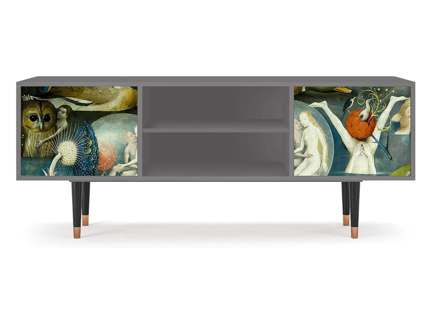 Móvel De Tv| Mueble de TV - 170х69х48 cm - T2 - The Garden Of by Bosch, Cinza Cinzento