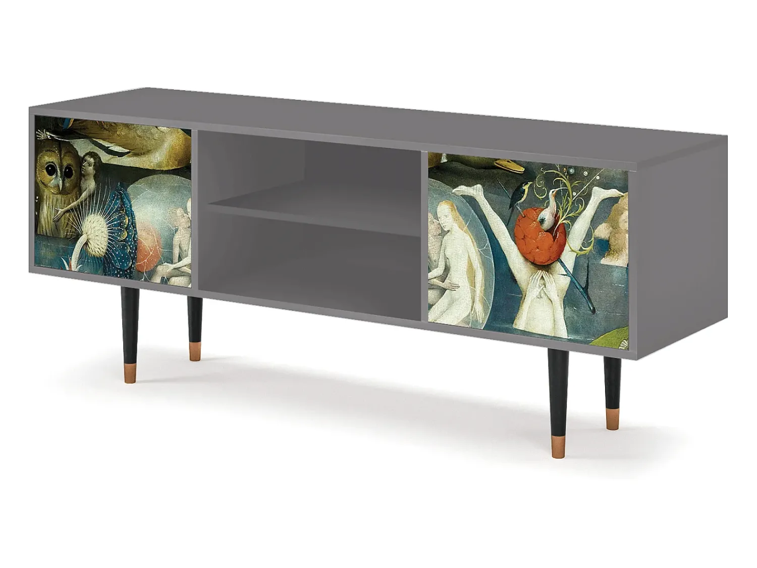 Móvel De Tv| Mueble de TV - 170х69х48 cm - T2 - The Garden Of by Bosch, Cinza Cinzento