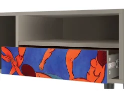 Móvel De Tv| Mueble de TV - 115х59х48 cm - T3 - The Dance by Matisse , Areia Bege