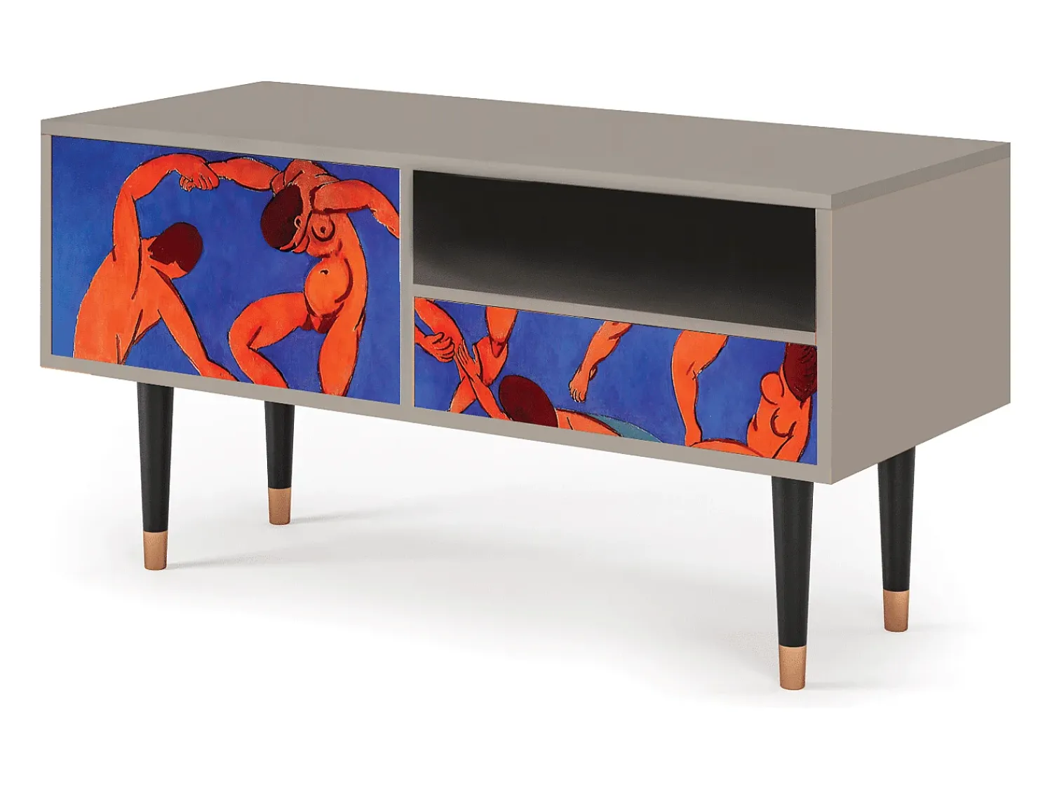 Móvel De Tv| Mueble de TV - 115х59х48 cm - T3 - The Dance by Matisse , Areia Bege