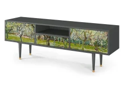 Discount Mueble de TV - 170х59х41 cm - T6 - The Branco Orchard, Antracite Cinza antracite