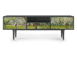 Discount Mueble de TV - 170х59х41 cm - T6 - The Branco Orchard, Antracite Cinza antracite