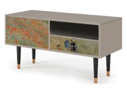 Mueble de TV - 115х59х48 cm - T3 - The Poppy Field , Areia^ Móvel De Tv