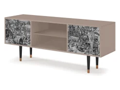 Mueble de TV - 170х69х48 cm - T2 - The Festival of Saint, Latte Bege