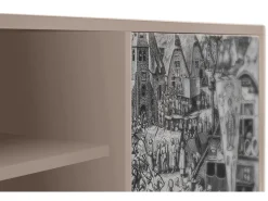 Mueble de TV - 170х69х48 cm - T2 - The Festival of Saint, Latte Bege