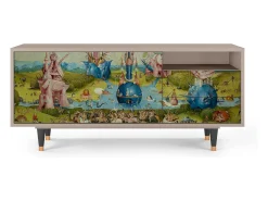 Móvel De Tv| Mueble de TV - 125х56х41 cm - T7 - The Garden 2 by Bosch, Latte Bege