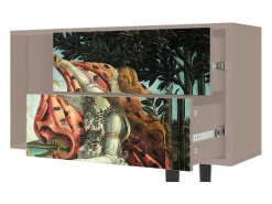 Móvel De Tv* Mueble de TV - 170х69х48 cm - T1 - The Birth of Venus, Latte Bege