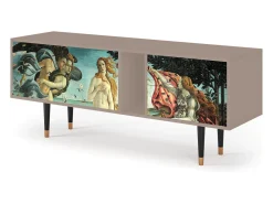 Móvel De Tv* Mueble de TV - 170х69х48 cm - T1 - The Birth of Venus, Latte Bege