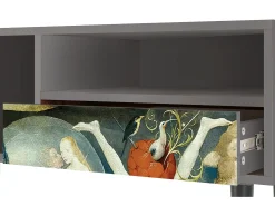 Móvel De Tv* Mueble de TV - 115х59х48 cm - T3 - The Garden Of by Bosch, Cinza Cinzento