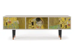 Online Mueble de TV - 170х59х48 cm - T4 - The Kiss by Klimt , Areia Bege