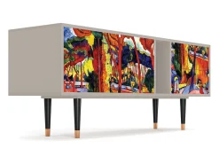 Mueble de TV - 170х69х48 cm - T1 - The Turning Road, Areia^ Móvel De Tv