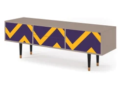Móvel De Tv| Mueble de TV - 170х59х48 cm - T4 - The Brightest Way, Latte Bege