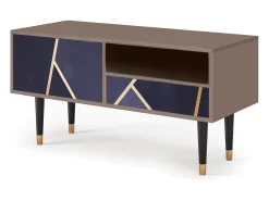 Móvel De Tv* Mueble de TV - 115х59х48 cm - T3 - The Amethyst, Latte Bege