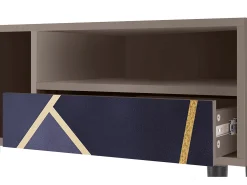 Móvel De Tv* Mueble de TV - 115х59х48 cm - T3 - The Amethyst, Latte Bege