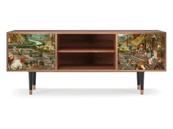 Móvel De Tv* Mueble de TV - 170х69х48 cm - T2 - The Younger - Spring, Nogueira Castanho