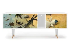 Móvel De Tv* Mueble de TV - 170х69х48 cm - T1 - The Garden by Bosch, Branco Bege