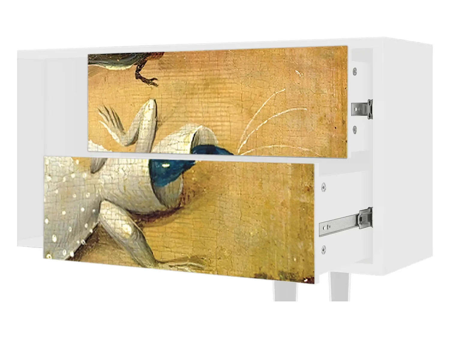 Móvel De Tv* Mueble de TV - 170х69х48 cm - T1 - The Garden by Bosch, Branco Bege
