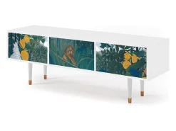 Móvel De Tv| Mueble de TV - 170х59х48 cm - T4 - The Repast of the Lion, Branco Bege