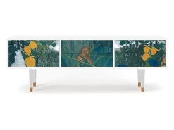 Móvel De Tv| Mueble de TV - 170х59х48 cm - T4 - The Repast of the Lion, Branco Bege