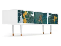 Móvel De Tv| Mueble de TV - 170х59х48 cm - T4 - The Repast of the Lion, Branco Bege
