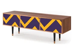Hot Mueble de TV - 170х59х48 cm - T4 - The Brightest Way, Nogueira Castanho