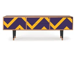 Hot Mueble de TV - 170х59х48 cm - T4 - The Brightest Way, Nogueira Castanho