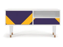 Móvel De Tv* Mueble de TV - 115х59х48 cm - T3 - The Brightest Way, Branco Bege