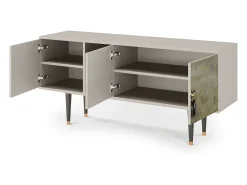 Sale Mueble de TV - 150х69х41 cm - T5 - The Poppy Field , Areia Bege