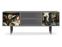Hot Mueble de TV - 170х69х48 cm - T2 - The Garden 2, Cinza Cinzento