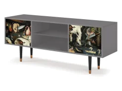 Hot Mueble de TV - 170х69х48 cm - T2 - The Garden 2, Cinza Cinzento