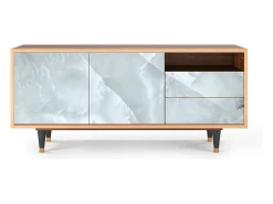 Clearance Mueble de TV - 125х56х41 cm - T7 - The Onyx, Nogueira Castanho