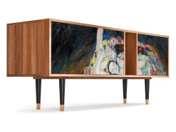 Móvel De Tv| Mueble de TV - 170х69х48 cm - T1 - The Maiden by Klimt, Nogueira Castanho