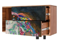 Móvel De Tv| Mueble de TV - 170х69х48 cm - T1 - The Maiden by Klimt, Nogueira Castanho