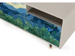 Móvel De Tv| Mueble de TV - 125х56х41 cm - T7 - The Oil Trees, Areia Bege