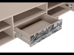 Clearance Mueble de TV - 170х59х41 cm - T6 - The Temptation, Latte Bege